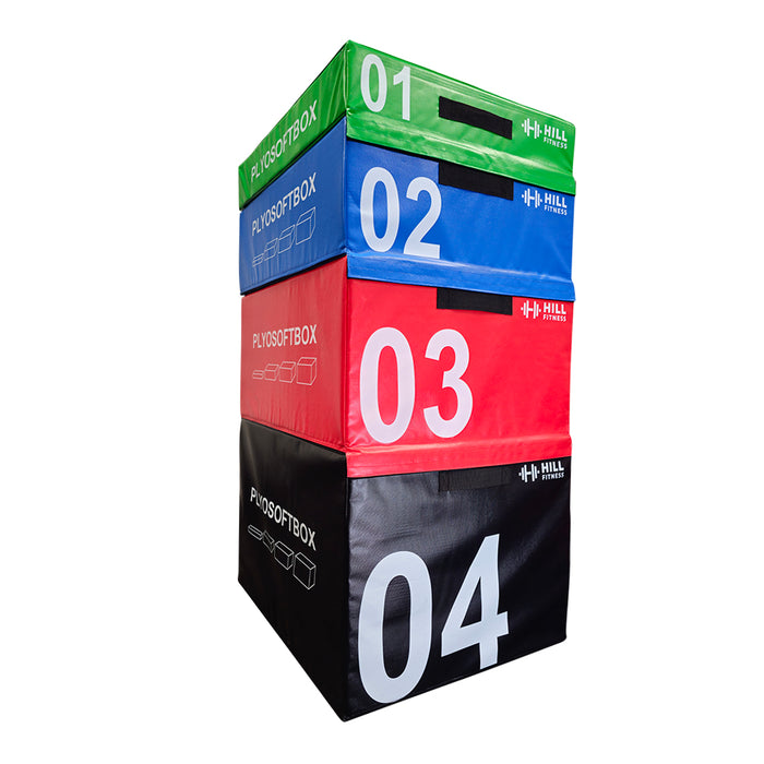 Stackable Soft Plyo Box (Complete Set of 4)