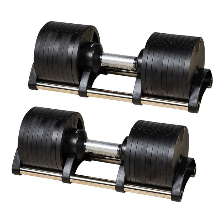 Selectabells V1: 4kg - 32kg Adjustable Dumbbell Pair (4kg Increments)