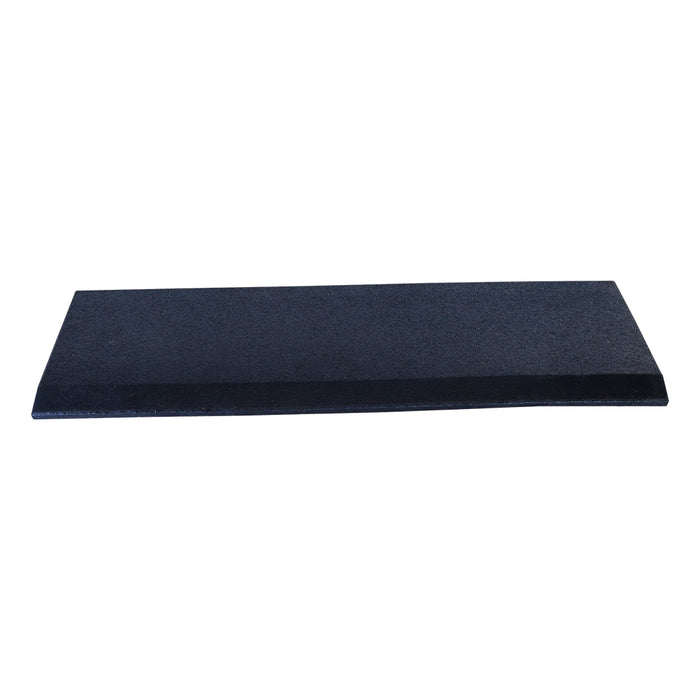 Black EZ Clean - 15mm Rubber Gym Floor Ramps (600mm)