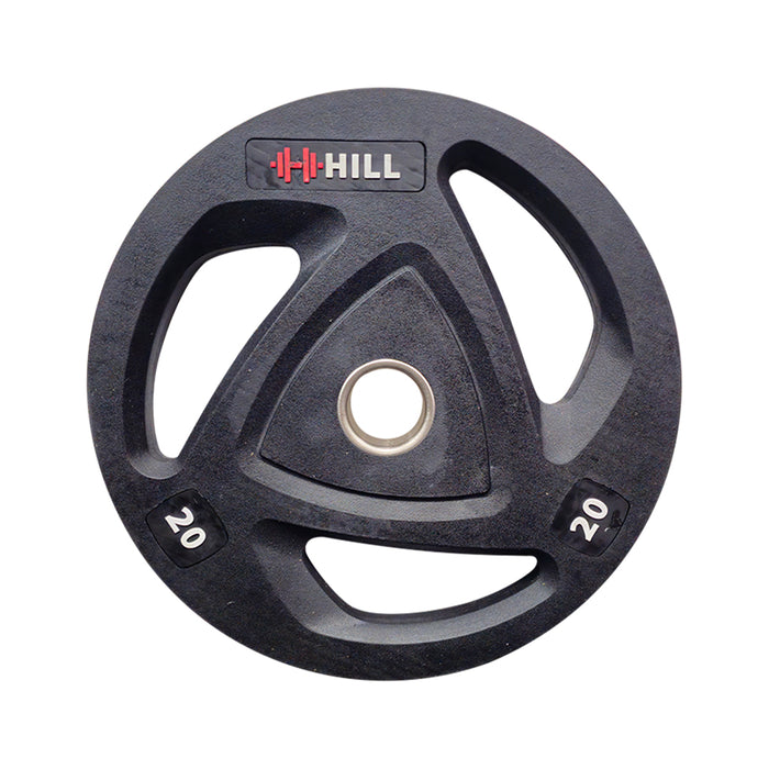 Tornado Tri Grip Rubber Coated Olympic Weight Plates (Pairs)