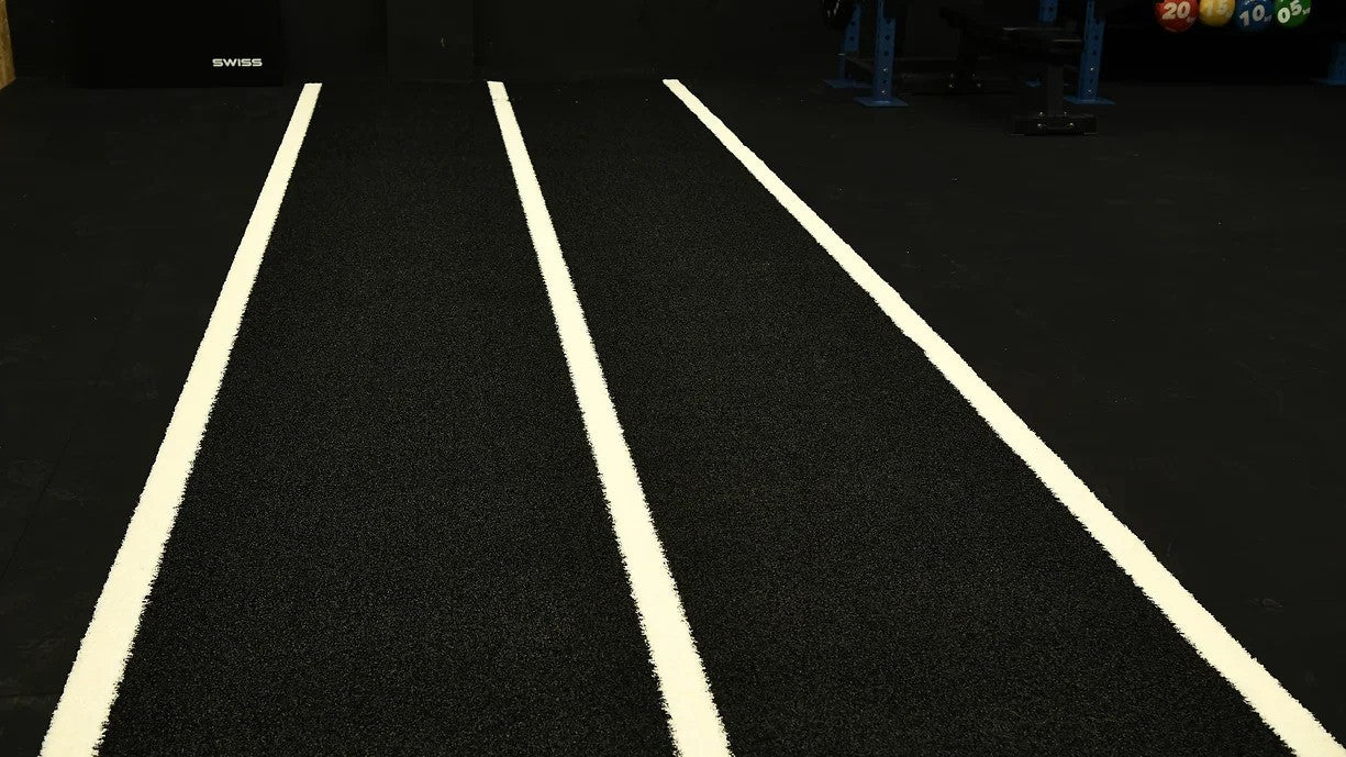 Black Artificial Gym Grass / Turf (Sprint & Sled Track)