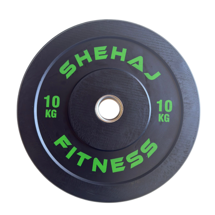 Hill Icon Black Bumper Plates 100kg Set