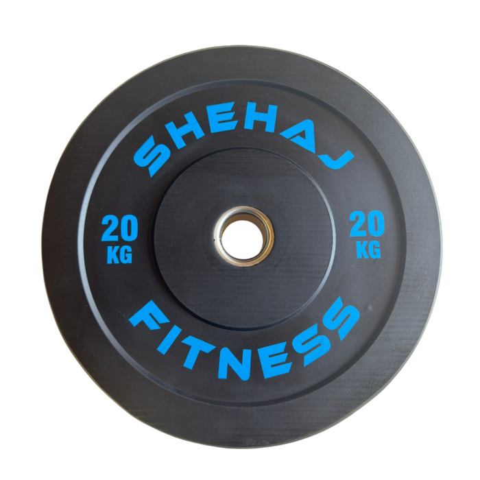 Hill Icon Black Bumper Plates 100kg Set