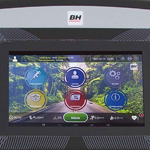 BH Fitness - RC05TFT Deluxe Touch Screen Treadmill