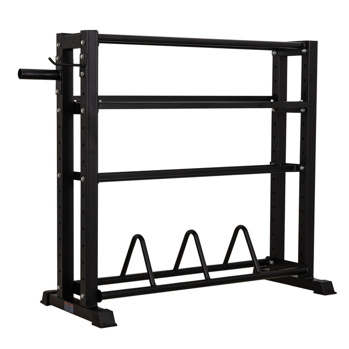 All in One Gym Storage System - 4 Shelf / 1 Bay (129cm)