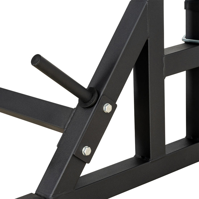 SportKraft: Adjustable Squat & Press Rack with Spotter Arms
