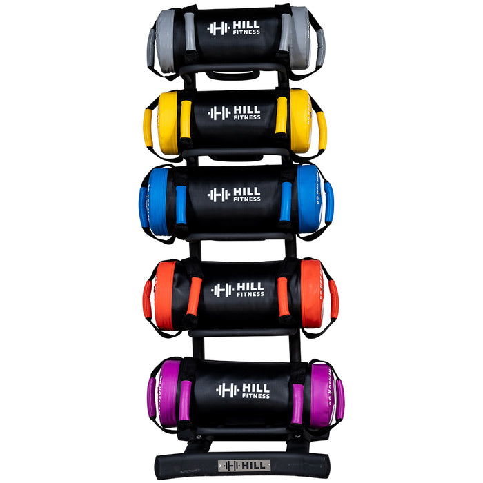 Athlete Series: 5 Tier Vertical Powerbag / Sandbag Storage Rack