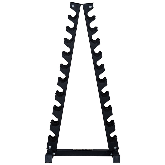 10 Pair Vertical Dumbbell Rack