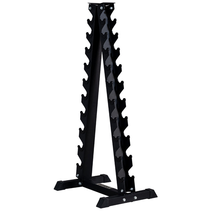 10 Pair Vertical Dumbbell Rack