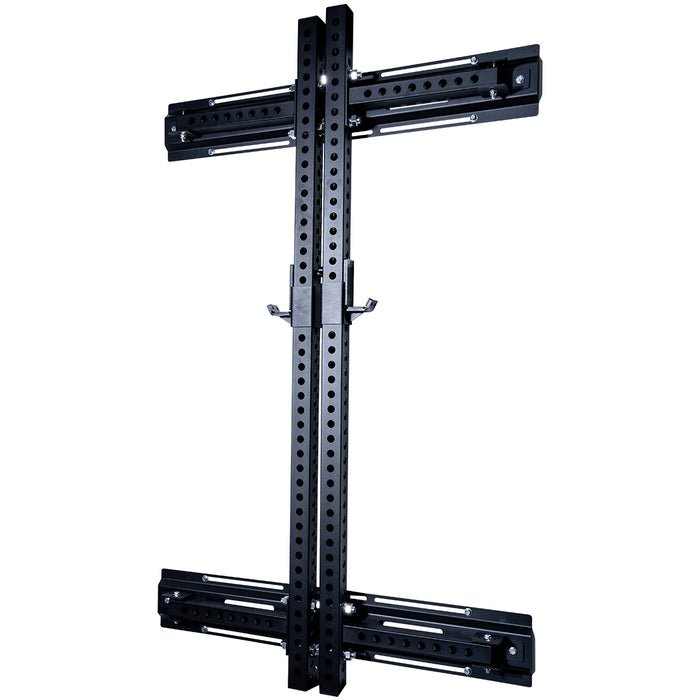 Athlete: Wall Mounted Folding Squat Rack / Rig