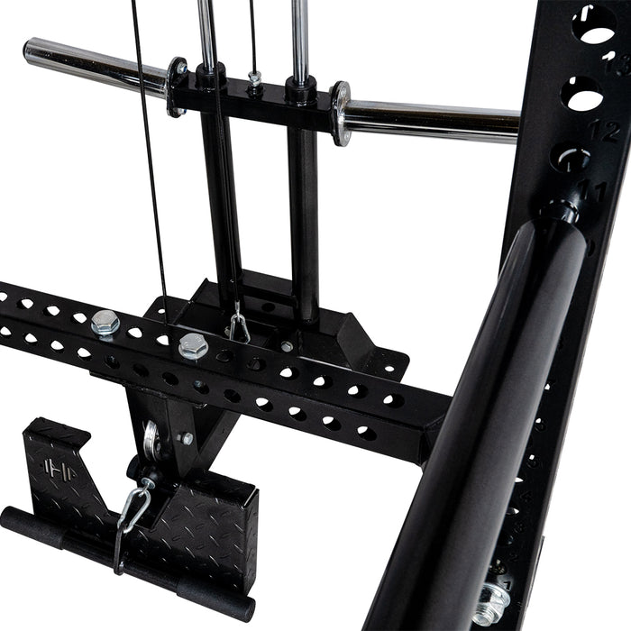 Bulletproof: B1 Commercial Power Cage / Squat Rack with High Low Pulley System