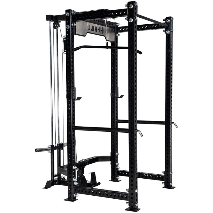 Bulletproof: B1 Commercial Power Cage / Squat Rack with High Low Pulley System