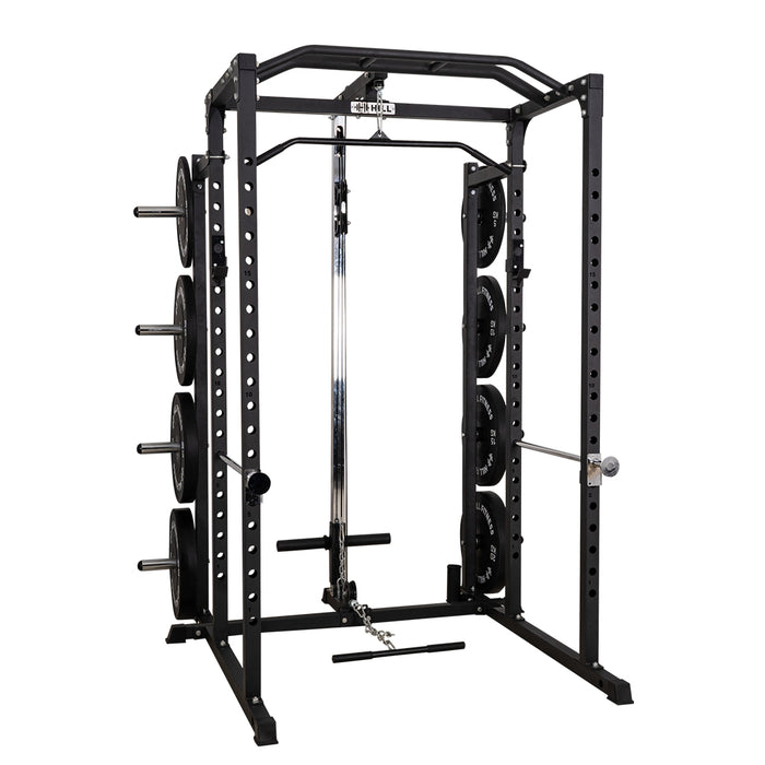 Fully Loaded - Function V3 Squat Rack (Power Cage) with Pulley & Storage