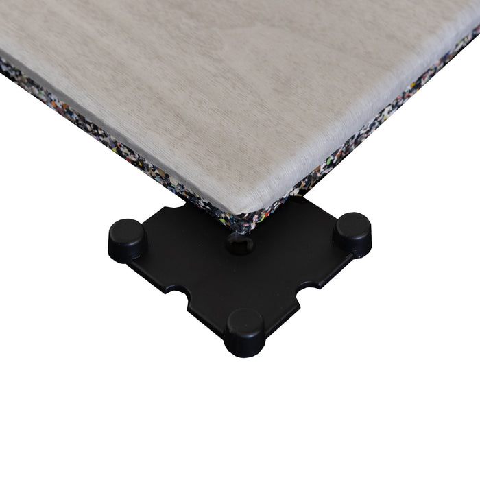 Lux: Driftwood 20mm 1m² Rubber Gym Flooring Tiles