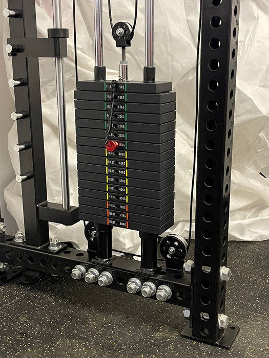 Bulletproof Multi Rack System: Squat Rack | Cable Machine | Smith Machine (Gym)