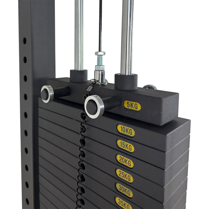 Bulletproof Dual: 135kg Lat Pull Down / Low Row Machine