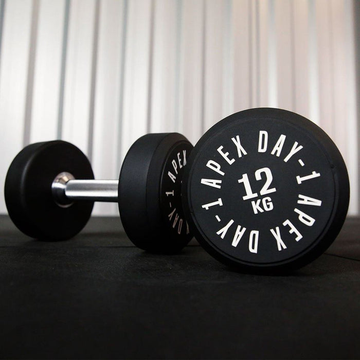 (£0.70/KG!) Clearance Stock - (NEW) Round PU Dumbbell Pairs
