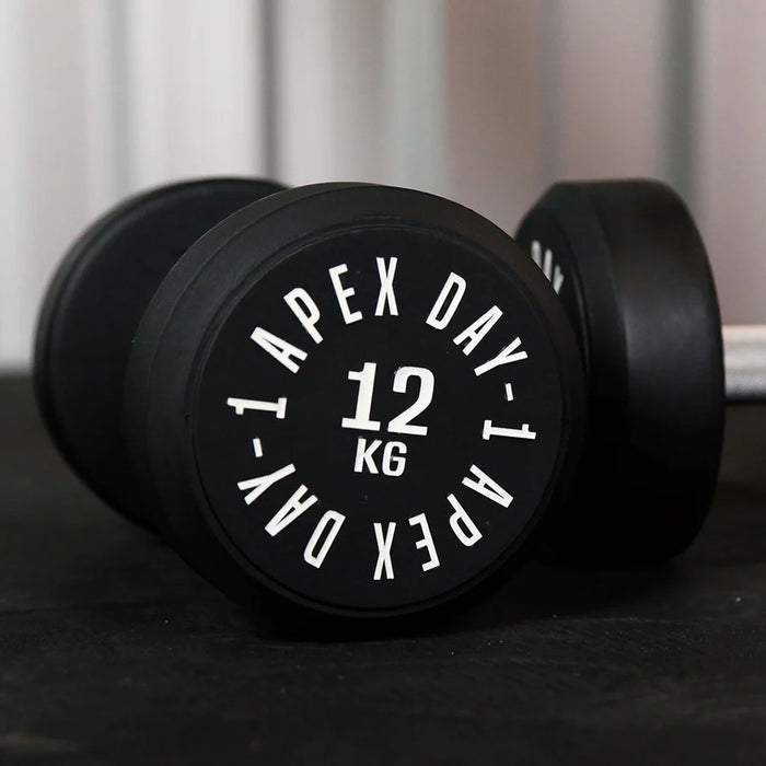 (£0.70/KG!) Clearance Stock - (NEW) Round PU Dumbbell Pairs