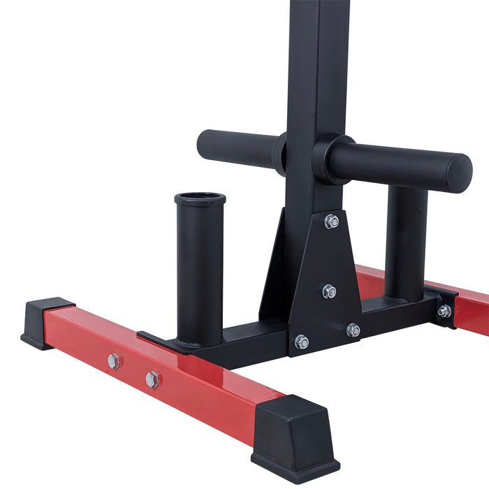 Athlete Series: Olympic Plate Tree & Barbell Storage Rack