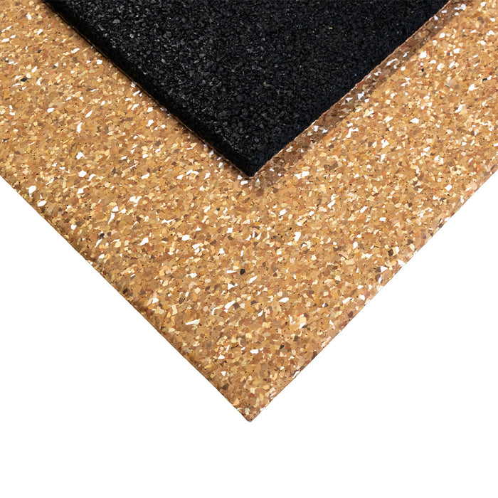 Lux: Sahara 15mm 1m² Rubber Gym Flooring Tiles