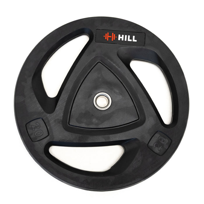 Standard 1" Rubber Coated Plates (Pairs)