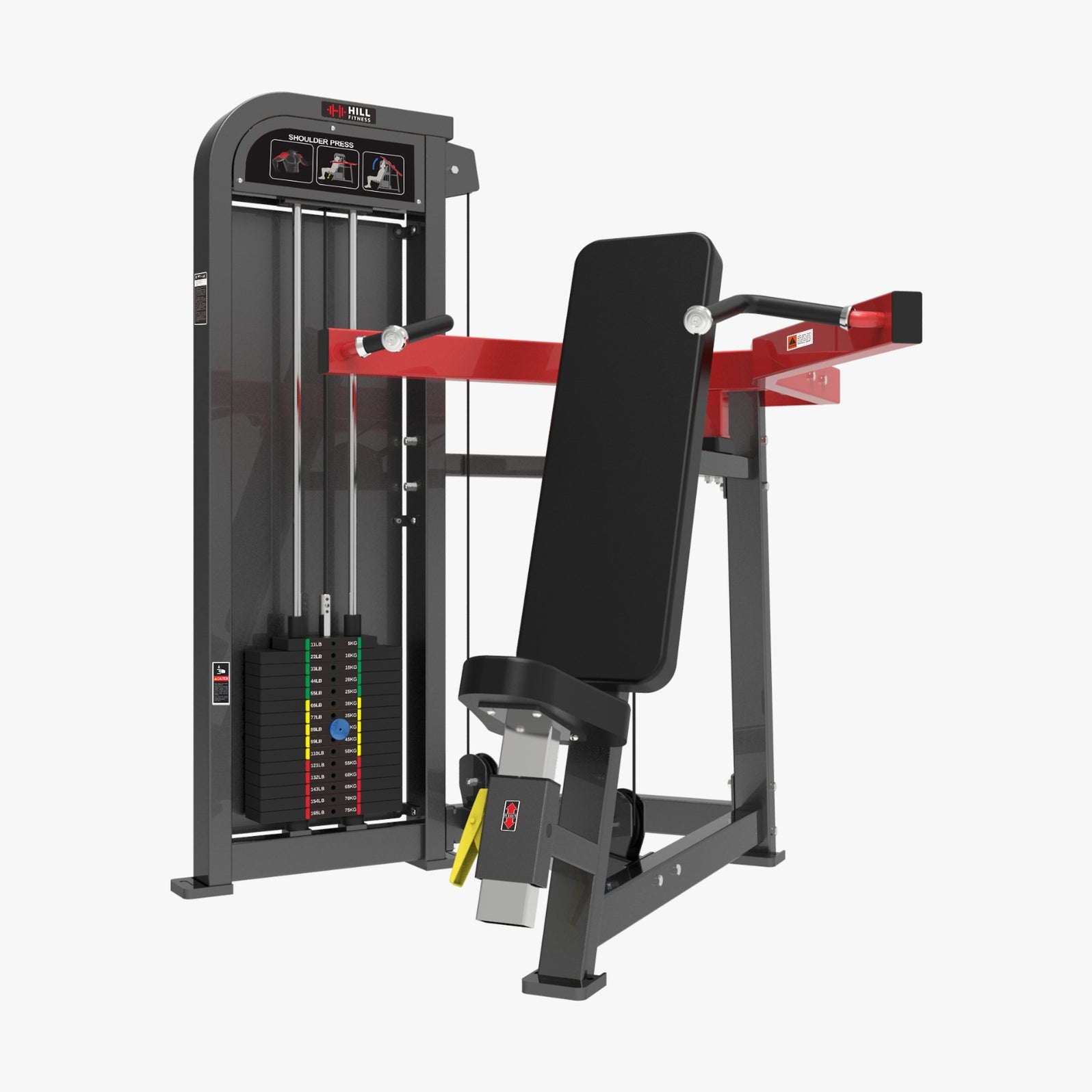 Apex Select - Seated Shoulder Press Machine — Hill Fitness UK