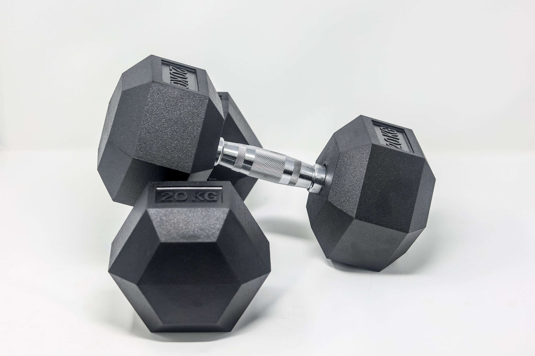 CLEARANCE: Hex Dumbbell (Pairs) 5kg - 50kg