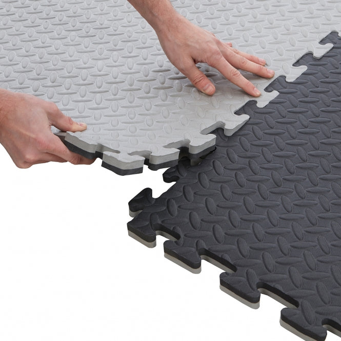 20mm Reversible 1m² EVA Foam Tatami Mats / Jigsaw Flooring Tiles