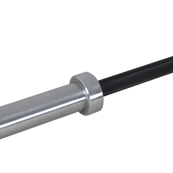 Function Series BLACK Edition: 7 Foot 20kg Olympic Barbell with Spring Collars