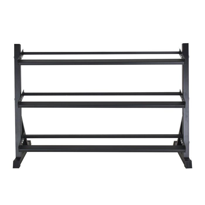 Athlete Series - 3 Tier (Extra Long) 12 Pair Dumbbell Rack