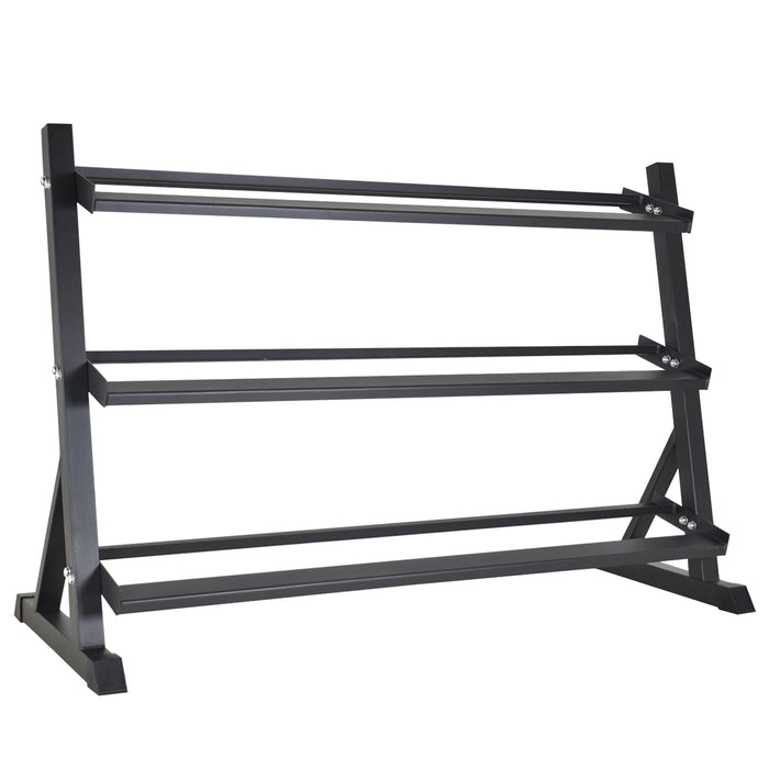 Athlete Series - 3 Tier (Extra Long) 12 Pair Dumbbell Rack