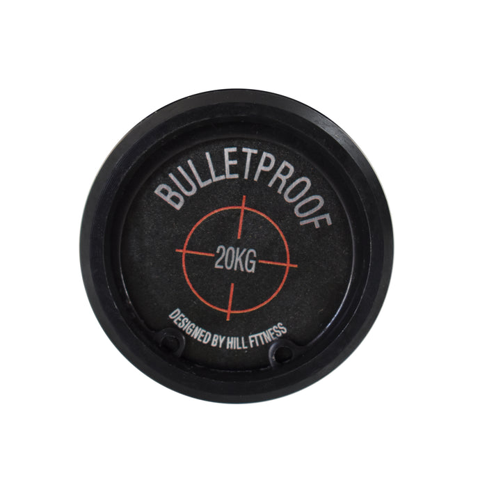 Bulletproof Barbell 20kg Red Cerakote Edition - Mens Olympic Weightlifting Bar