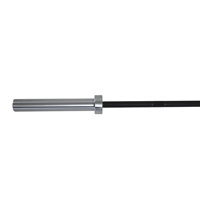 Athlete Barbell 15kg Black Chrome Edition - Ladies Olympic Weightlifting Bar