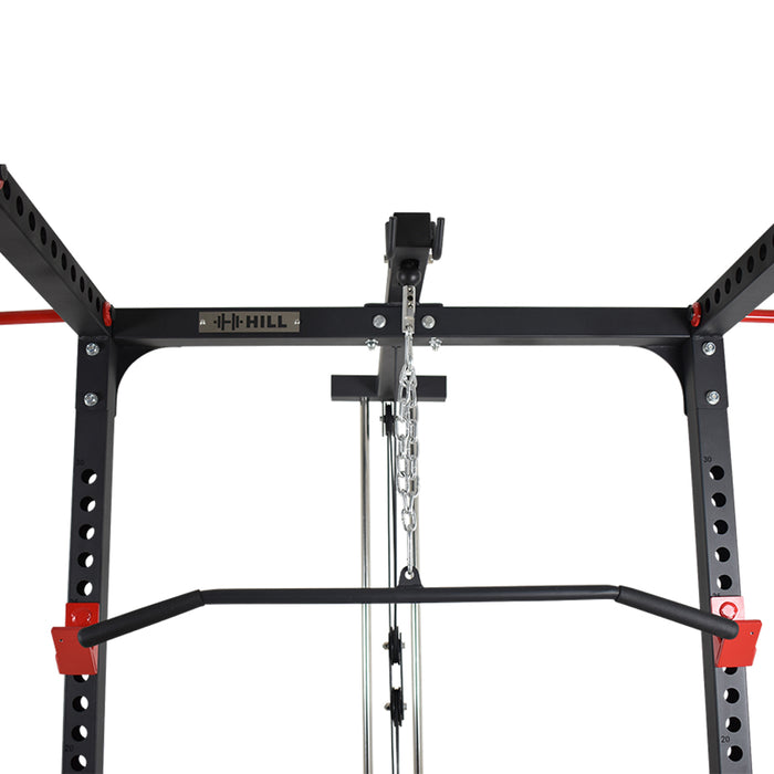 Athlete Series Light Commercial Power Rack with Pulley System