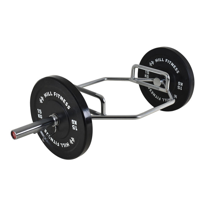 Function Series 1.5m Olympic Hex Deadlift Bar / Trap Bar with Spring Collars