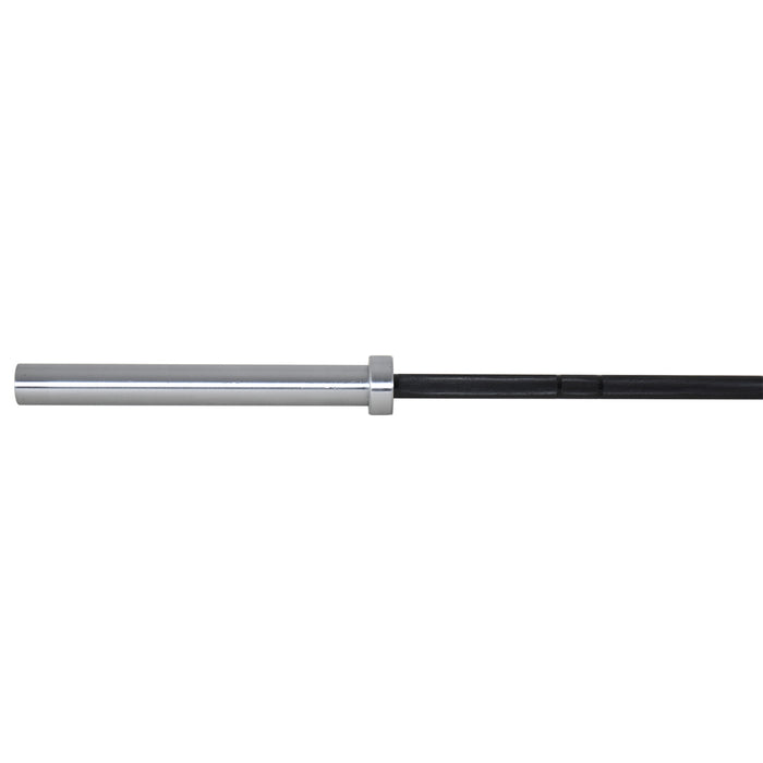Function Series BLACK Edition: 7 Foot 20kg Olympic Barbell with Spring Collars