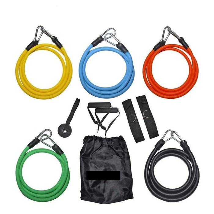 Liquidation Stock: Toning Tube Resistance Band Set — Hill Fitness UK