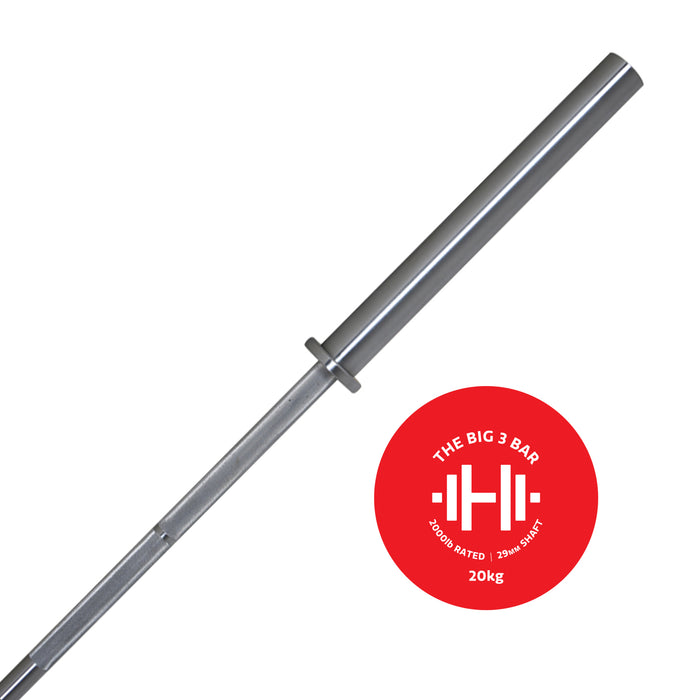 'The Big 3' Power Bar -  20kg Olympic Powerlifting Barbell