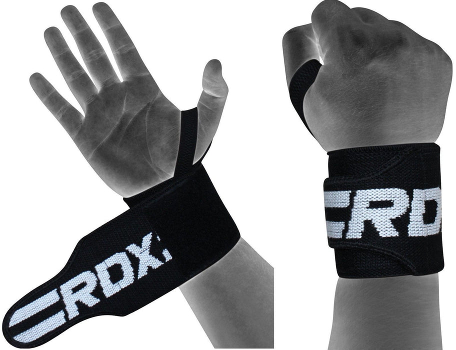 RDX Black Wrist Wraps