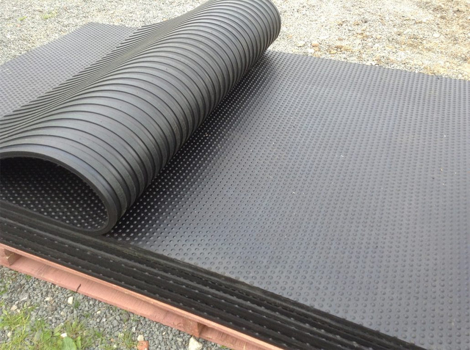 12mm 6ft x 4ft Rubber Stall / Stable / Gym Flooring Mat